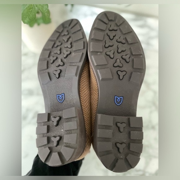 Rothy’s The Lug Loafer Wool Teak Herringbone Brown Size 11 $189 - Picture 8 of 11